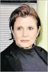  ?? IMAGES KEVIN WINTER / GETTY ?? Carrie Fisher.