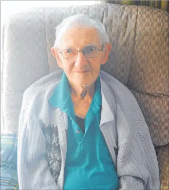  ?? PICTURE / SUPPLIED ?? MEMORIES: Tom Trigg, now 102, has fond memories of his Home Guard days.