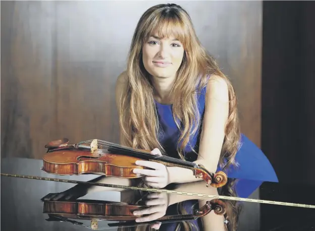  ?? PICTURE: IAN RUTHERFORD ?? 0 Nicola Benedetti has had to contend with stalkers throughout her career but says she is ‘not overly worried’