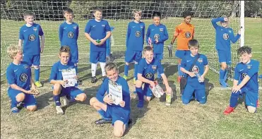  ??  ?? Faversham Strike Force under-11 Lightning