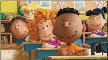  ?? 20TH CENTURY FOX ?? Franklin and friends in “The Peanuts Movie,” based on characters created by Charles Schulz.
