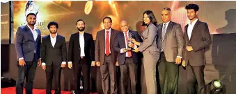  ??  ?? e-local Government Payment Collection Platform by Paymedia (Pvt.) Ltd won a merit award in the Government and Citizen Engagement category