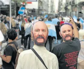  ?? MARIO QUINTEROS ?? Capital. Repudio a la represión en la Casa de Formosa.