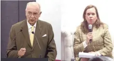  ??  ?? Perfilan. Para la Fepade Gertz designó a José Agustín Ortiz Pinchetti y para el Combate a la Corrupción, nombró a María de la Luz Mijangos Borja.