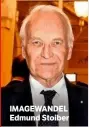  ??  ?? IMAGEWANDE­L Edmund Stoiber