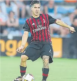  ?? (AP/ARCHIVO) ?? Juegue, juegue. Mauri viene libre del Milan y tiene 23 años.