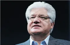  ?? JUSTIN SULLIVAN / GETTY IMAGES FILES ?? Former BlackBerry co- CEO Mike Lazaridis is funding a program to help Canadian companies achieve success.
