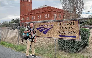  ?? PETER CALDER ?? El Paso marks the end of the journey.