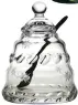  ??  ?? “Buzzy” honey jar by William Yeoward Crystal, $190; Gearys