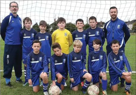  ??  ?? The Boyne Rovers Under-11s who took on Termonfeck­in at St Joseph’s on Saturday morning.