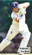  ??  ?? ENGLAND’S JOE ROOT