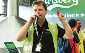  ??  ?? During the tour in Shah Alam, Carlsberg Malaysia supply chain director Piotr Zajac will share the art of brewing a quality Carlsberg beer.