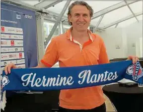  ??  ?? Le nouvel entraîneur de l’Hermine de Nantes Neno Asceric (51 ans).