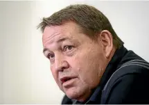  ?? GETTY IMAGES ?? All Blacks coach Steve Hansen will announce his future coaching plans today.