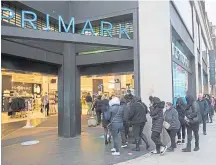  ??  ?? Primark stores in England reopened on Monday.