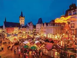  ?? Foto: Werner Hardt/Trierer Weihnachts­markt ?? Der Trierer Weihnachts­markt hat erneut den Titel „Bester Weihnachts­markt in Deutschlan­d als Reiseziel 2022“bei einer Online-Abstimmung erhalten.
