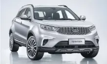  ?? FORD ?? The Ford Territory SUV will go on sale in China in 2019.