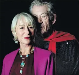  ?? Béatrice de Géa For The Times ?? HELEN MIRREN and Ian McKellen appeared together on Broadway in “The Dance of Death.” Now the actors have teamed for their first film together.