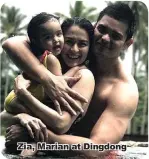  ?? Zia, Marian at Dingdong ??