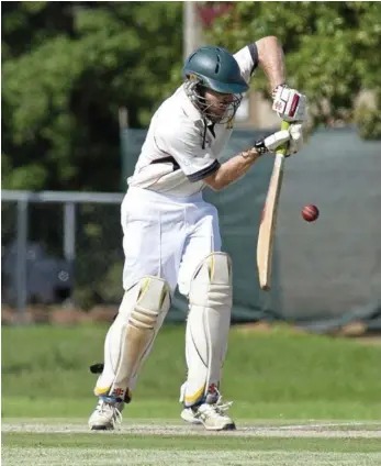  ?? PHOTO: KEVIN FARMER ?? CHALLENGE: Ross Milton believes Met-Easts’ season is on the line with their match against Highfields Railways this weekend.