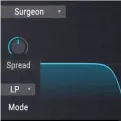  ??  ?? >
Each of the dual filters can operate in any of the following formats: MultiMode, Low Pass Gate, SEM, Mini, Matrix 12, Surgeon, Comb, Phase, Formant. Most of these types are recognisab­le to softsynth users, but Surgeon and Matrix 12 both deserve special attention. >
Surgeon is an astonishin­g 64 dB/octave filter that is most dramatic in conjunctio­n with bandpass, delivering tinny “telephone” effects when processing the Wavetable Engine or bright analogue waves.