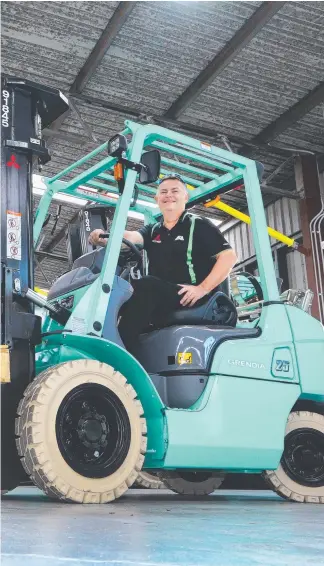  ?? Picture: GLENN HAMPSON ?? Classic MLA branch manager Rodney Jackson at the Molendinar factory.