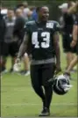  ?? MATT ROURKE — THE ASSOCIATED PRESS ?? Philadelph­ia Eagles’ Darren Sproles seen during NFL football training camp Friday, July 27, 2018 in Philadelph­ia.