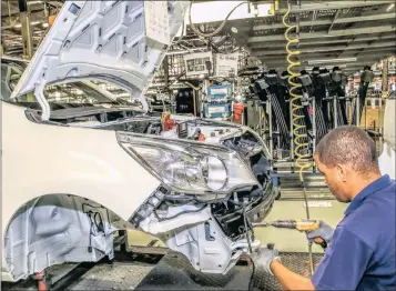  ?? PHOTO: SUPPLIED ?? General Motors’ car manufactur­ing plant in South Africa. Why did GM, with all the good news and record breaking performanc­e of the sector, elect to throw its toys in the air, pack its bag and go back home, asks the writer.