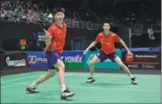  ?? ?? Rising Chinese men’s doubles pair Liu Yuchen and Ou Xuanyi are expected to deliver more surprises in 2023.*