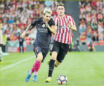  ?? FOTO: AIOL ?? Llega el líder Los leones tendrán que poner todas sus armas sobre el césped de San Mamés para intentar batir al equipo de Valverde