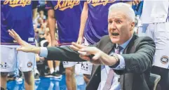  ?? Picture: AAP IMAGE ?? CRITICAL: Kings coach Andrew Gaze.