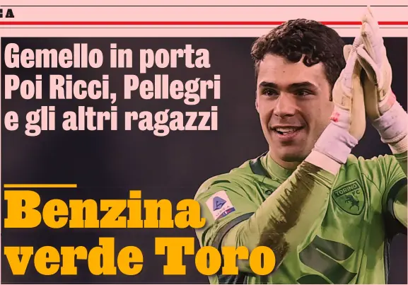  ?? ?? Che esordio
Luca Gemello, 21 anni, ha esordito in A il 10 gennaio scorso, al Grande Torino contro la Fiorentina: vittoria per 4-0