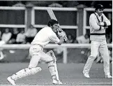  ?? PHOTO: STUFF ?? Former New Zealand test captain Bevan Congdon, pictured playing against Australia, has died.