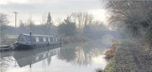  ??  ?? The Ashby Canal by Jane Trevarthen.