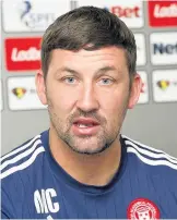  ??  ?? Ready for battle Martin Canning