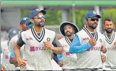  ?? AFP ?? India cricketers during a training session at Trent Bridge Cricket Ground in Nottingham on Tuesday.