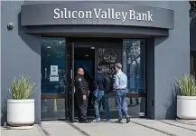  ?? ?? Oficina del california­no Silicon Valley Bank (SVB).
