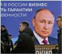  ?? FOTO: ?? ÚNICO. Putin va a ganar los comicios, sus rivales no brillan.