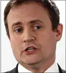  ??  ?? TALKING TOUGH: Tom Tugendhat outlined plans to fight Putin’s regime