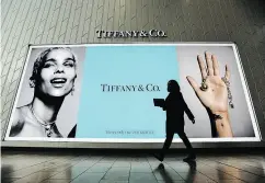  ?? PETER J THOMPSON / NATIONAL POST ?? Tiffany & Co. derives 16 per cent of its sales from China and could benefit from lower jewelry tariffs.