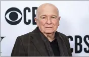  ?? PHOTO BY CHARLES SYKES — INVISION ?? Playwright Terrence McNally at the 73rd annual Tony Awards “Meet the Nominees” press day on May 1, 2019, in New York.