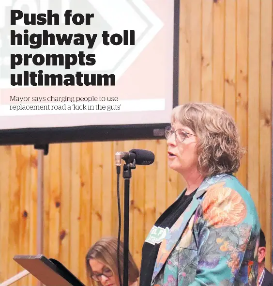 Push for highway toll prompts ultimatum PressReader