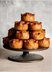  ??  ?? Upper crust: from left, classic British fare celebrated at The Pie Room includes hand-raised pork pies, king-sized sausage rolls and award-winning Monkshill Farm Scotch eggs