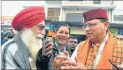  ?? ANI FILE PHOTO ?? Uttarakhan­d Chief Minister Pushkar Singh Dhami during an election campaign.