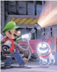  ?? FOTO: NINTENDO ?? Mit Luigi und dem Geisterhun­d geht es in „Luigi's Mansion 3“auf Geisterjag­d.