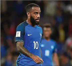  ??  ?? L’entrée d’Alexandre Lacazette n’a pas pesé contre le Luxembourg dimanche.