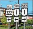  ?? DIGITAL FIRST MEDIA FILE PHOTO ?? Route 322 will be widened to four lanes from Route 1 to Interstate 95, but the project will take six years.
