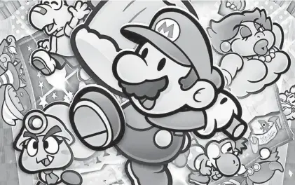 ?? PROVIDED BY NINTENDO ?? Preorder “Paper Mario: The Thousand Year Door” for Nintendo Switch.