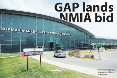  ??  ?? The Norman Manley Internatio­nal Airport in Kingston.