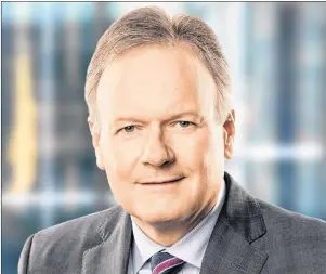  ?? FILE PHOTO ?? Bank of Canada governor Stephen Poloz is expected to announce today that the central bank’s key interest rate target will rise for the first time in nearly seven years.